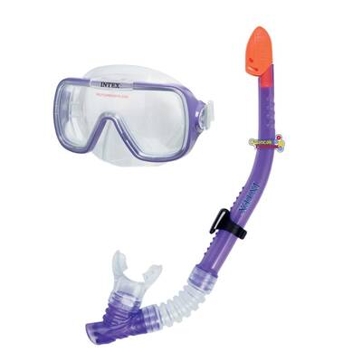 Intex Şnorkel Maskesi Yüzme Havuzu Şnorkel Dalış Gözlüğü - 2