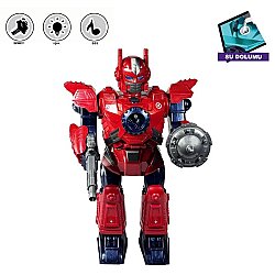 Işıklı Müzikli Buhar Çıkartan Hareketli Yürüyen Robot Oyuncak Pilli 3 Yaş+ - 3