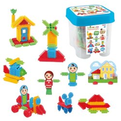 Kaktüs Bloklar Kova (120 Parça) - DEDE