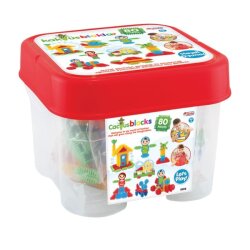 Kaktüs Bloklar Kova (80 Parça) - 2