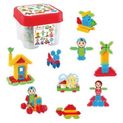 Kaktüs Bloklar Kova (80 Parça) - DEDE