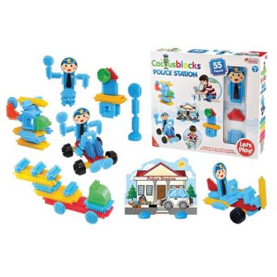 Kaktüs Bloklar Polis (55 Parça) - 2