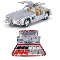 Kinsmart 1954 Mercedes Benz 300 SL Coupe 1:36 Metal Çek Bırak Araba - Kinsmart