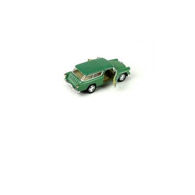 Kinsmart 1955 Chevy Nomad 1:40 Metal Çek Bırak Araba - 4