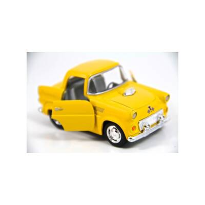 Kinsmart 1955 Ford Thunderbird 10 cm Metal Çek Bırak - 6