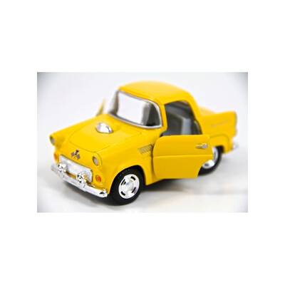 Kinsmart 1955 Ford Thunderbird 10 cm Metal Çek Bırak - 7