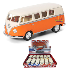 Kinsmart 1962 Volkswagen Classical Bus 1:32 Metal Çek Bırak Araba - Kinsmart