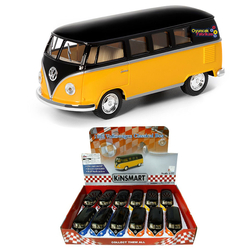 Kinsmart 1962 Volkswagen Classical Bus 1:32 Metal Çek Bırak Araba - Kinsmart