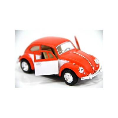 Kinsmart 1967 Volkswagen Classical Beetle 1:32 Metal Çek Bırak Araba - 9