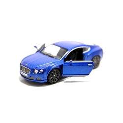 Kinsmart 2012 Bentley Continental GT Speed 1:38 Metal Çek Bırak Araba - 3