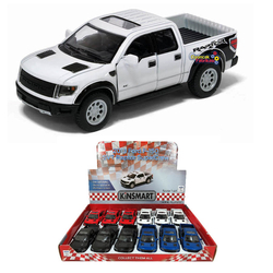 Kinsmart 2013 Ford F-150 SVT Raptor Super Crew 1:46 Metal Çek Bırak Araba - Kinsmart