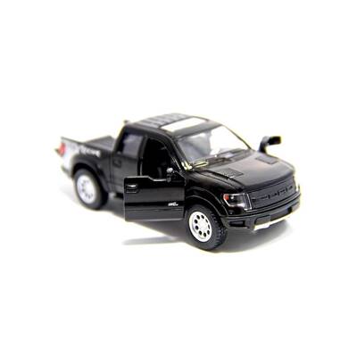 Kinsmart 2013 Ford F-150 SVT Raptor Super Crew 1:46 Metal Çek Bırak Araba - 3