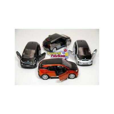 Kinsmart BMW İ3 1:32 Metal Çek Bırak Araba - 1