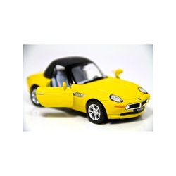 Kinsmart BMW Z8 1:36 Metal Çek Bırak Araba - 6