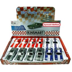 Kinsmart Çek Bırak Araba 1967 Ford Shelby Gt- 500-1:38 - Kinsmart