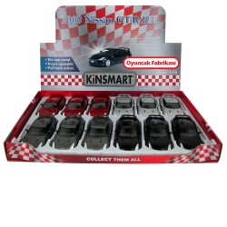 Kinsmart Çek Bırak Araba 2009 Nissan Gt-R R35-1:36 - Kinsmart