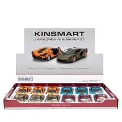 Kinsmart Çek Bırak Araba Lamborghini Sian FKP 37 - Kinsmart