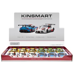 Kinsmart Çek Bırak Araba Toyota Gr Supra Racing Concept (Desenli) - Kinsmart