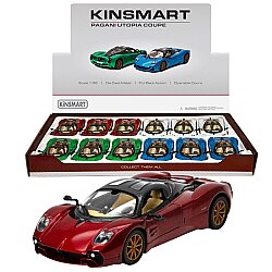Kinsmart Çek Bırak Pagani Utopia Coupe 1:16 Metal Model Araba Die Cast Oyuncak - Kinsmart