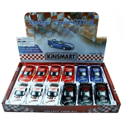 Kinsmart Dodge Viper GTS-R 1:36 Metal Çek Bırak Araba - 2