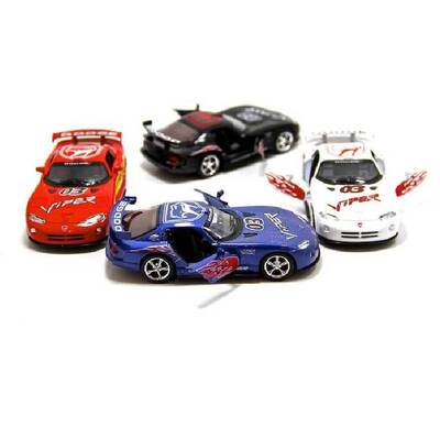 Kinsmart Dodge Viper GTS-R 1:36 Metal Çek Bırak Araba - 3