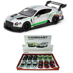 Kinsmart Oyuncak Çek Bırak Araba 2018 Bentley Continental Gt3 - 1