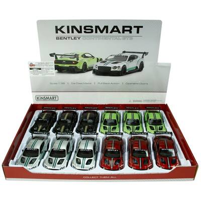 Kinsmart Oyuncak Çek Bırak Araba 2018 Bentley Continental Gt3 - 2