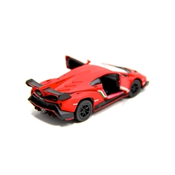 Kinsmart Lamborghini Veneno 1:38 Metal Çek Bırak Araba - 3