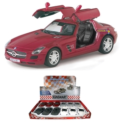 Kinsmart Mercedes Benz SLS AMG 1:36 Metal Çek Bırak Araba - Kinsmart