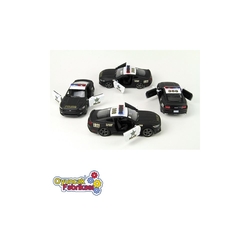 Kinsmart Metal Çek Bırak Araba 2015 Ford Mustang GT Police 1:36 - 2