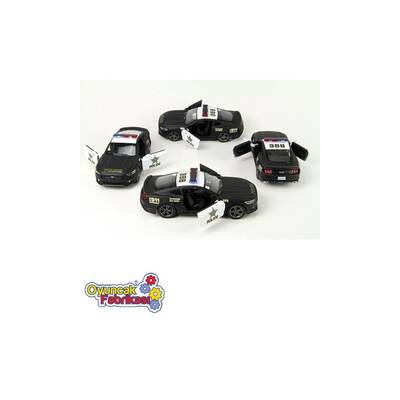 Kinsmart Metal Çek Bırak Araba 2015 Ford Mustang GT Police 1:36 - 2