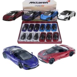 Kinsmart Metal Çekbırak Araba McLaren 720S - Kinsmart