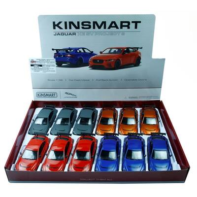 Kinsmart Oyuncak Metal Çekbırak Araba Jaguar Xe Sv Project 8 - 1