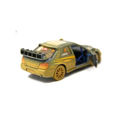 Kinsmart Subaru Impreza VRC 2007 1:36 Metal Çek Bırak Araba Çamurlu - 3