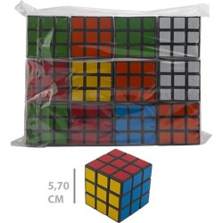 Klasik Magic Cube Yerli Siyah Zeka Küpü 3X3X3 - Oem