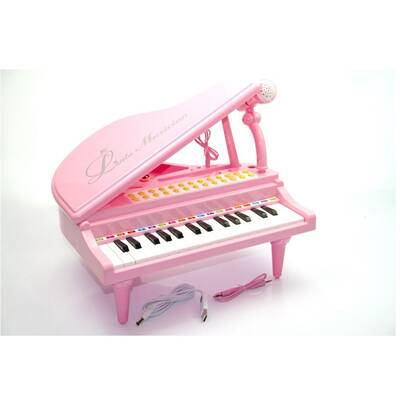 Küçük Oyuncak Piano Mikrofonlu Elektronik - 2