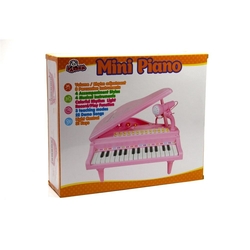 Küçük Oyuncak Piano Mikrofonlu Elektronik - 3