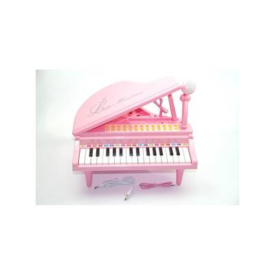 Küçük Oyuncak Piano Mikrofonlu Elektronik - 5