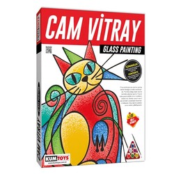 KumToys Cam Vitray - Glass Painting /+6 yaş - Redka