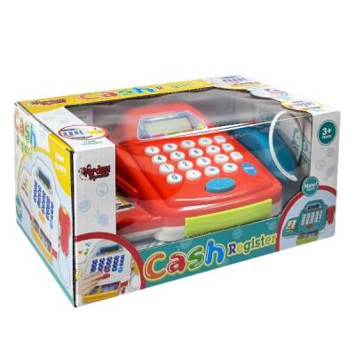 Kutulu Işıklı Sesli Yazar Kasa-Market Kasası - 1