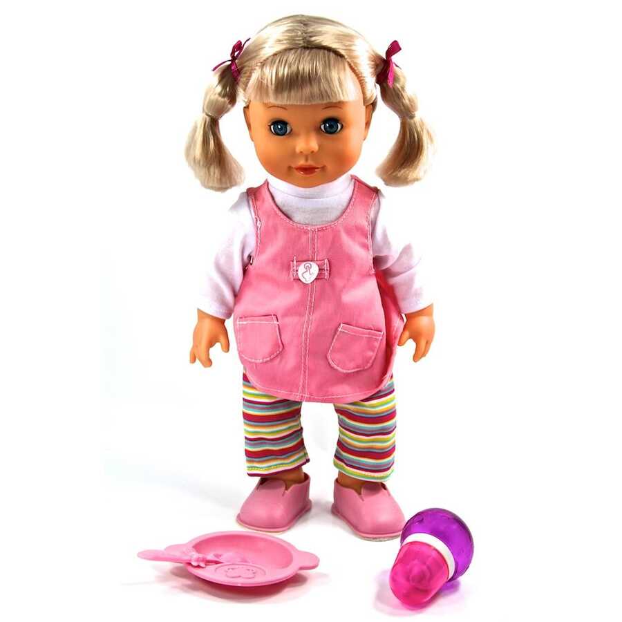 Kutulu Pilli Sesli Büyüyen Mila Bebek Foksiyonlu Bebekler