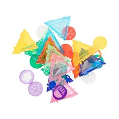 Manyetik Geometrik Şekillerle İnşa Oyunu Yapı Blokları 36 Parça - 3