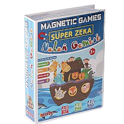 Manyetik Nuhun Gemisi Kutu Oyunu Süper Zeka 3+ Yaş - Dıy Toy