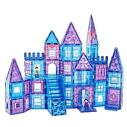 Manyetik Yapı Blokları 102 Parça 7,5 Cm Büyük Boy 3 Boyutlu STEM Eğitici Oyuncak Seti - 2