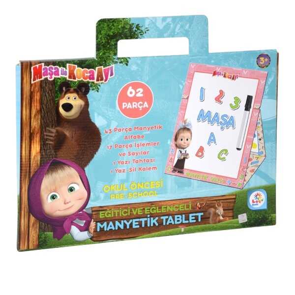 Maşa ile Koca Ayı Manyetik Tablet+3 yaş