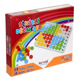 Matrax Eğitici Oyuncak Sihirli Düğmeler - Matrax