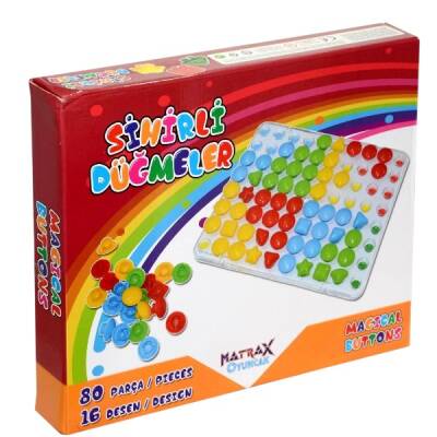 Matrax Eğitici Oyuncak Sihirli Düğmeler - 1