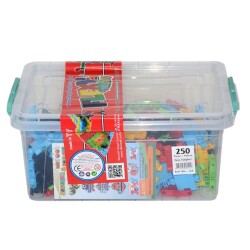 Matrax Flexy Tangles 250 Parça Plastik Kutuda - Matrax