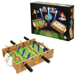 Matrax Oyuncak Ahşap Masa Maçı Langırt ve Hokey Oyunu - Matrax