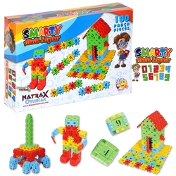 Matrax Smarty Oyun Akıllı Sayılar Eğitici Blok Oyunu 100 Parça - Matrax